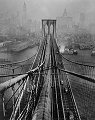 Arthur Leipzig, 1918-, Brooklyn Bridge, 1946 (silver-gelatin print)